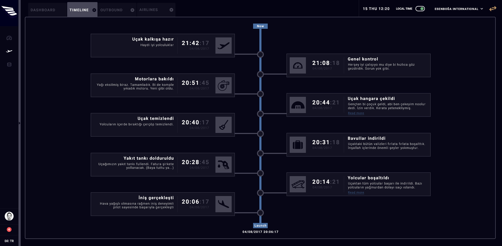 Aviator App UI Design